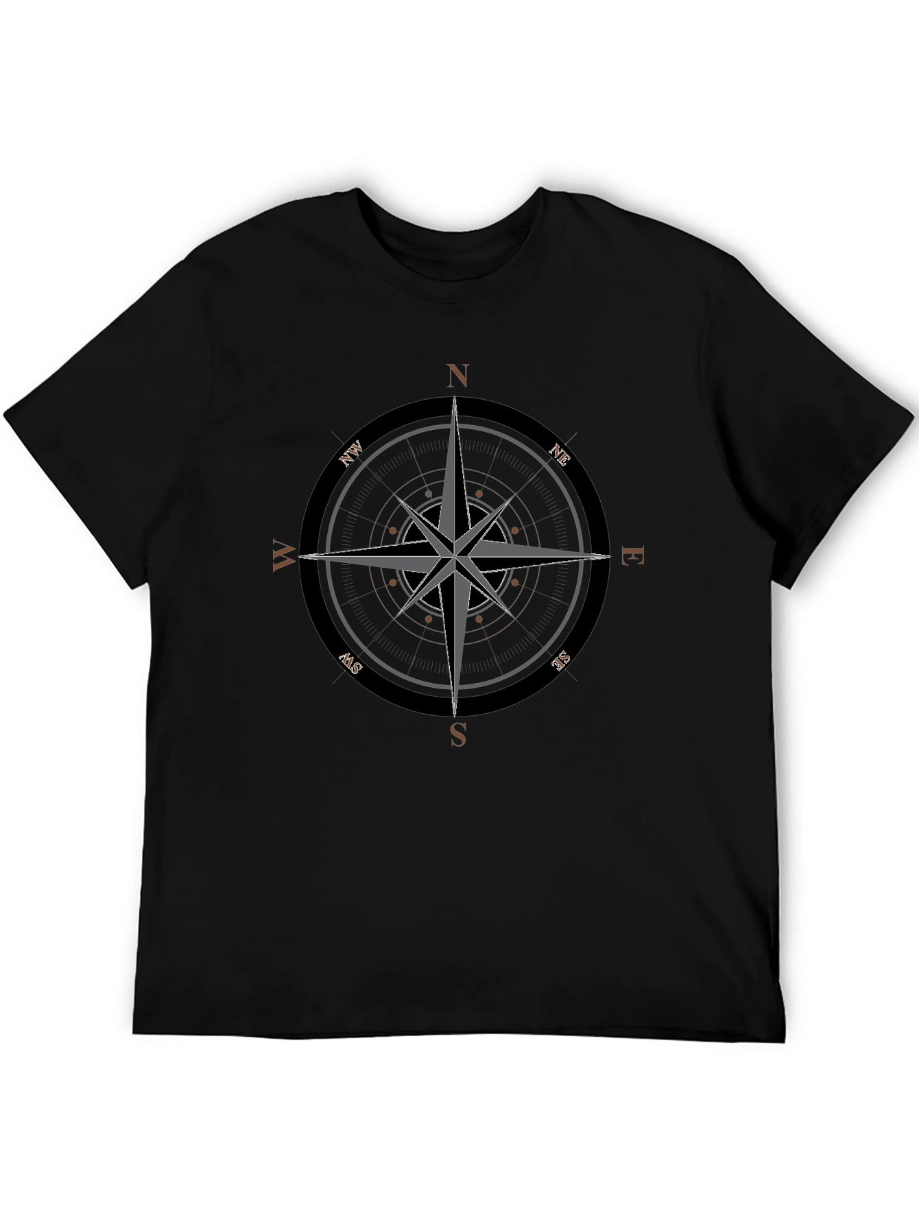 Compass Rose Graphic T-Shirt
