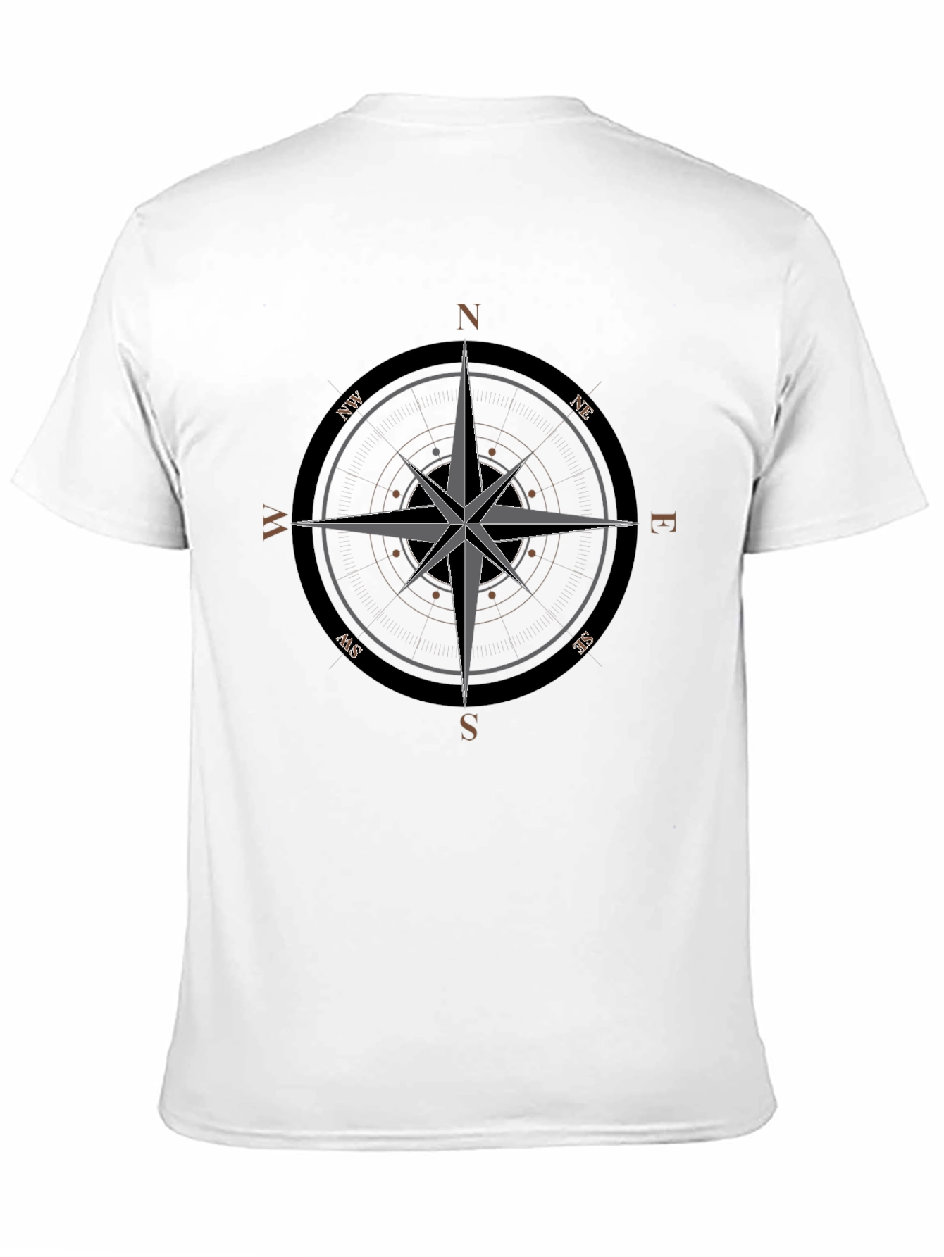 Compass Rose Graphic T-Shirt