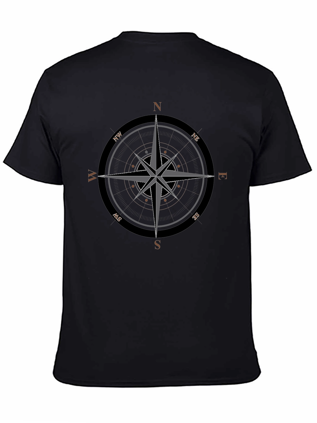 Compass Rose Graphic T-Shirt