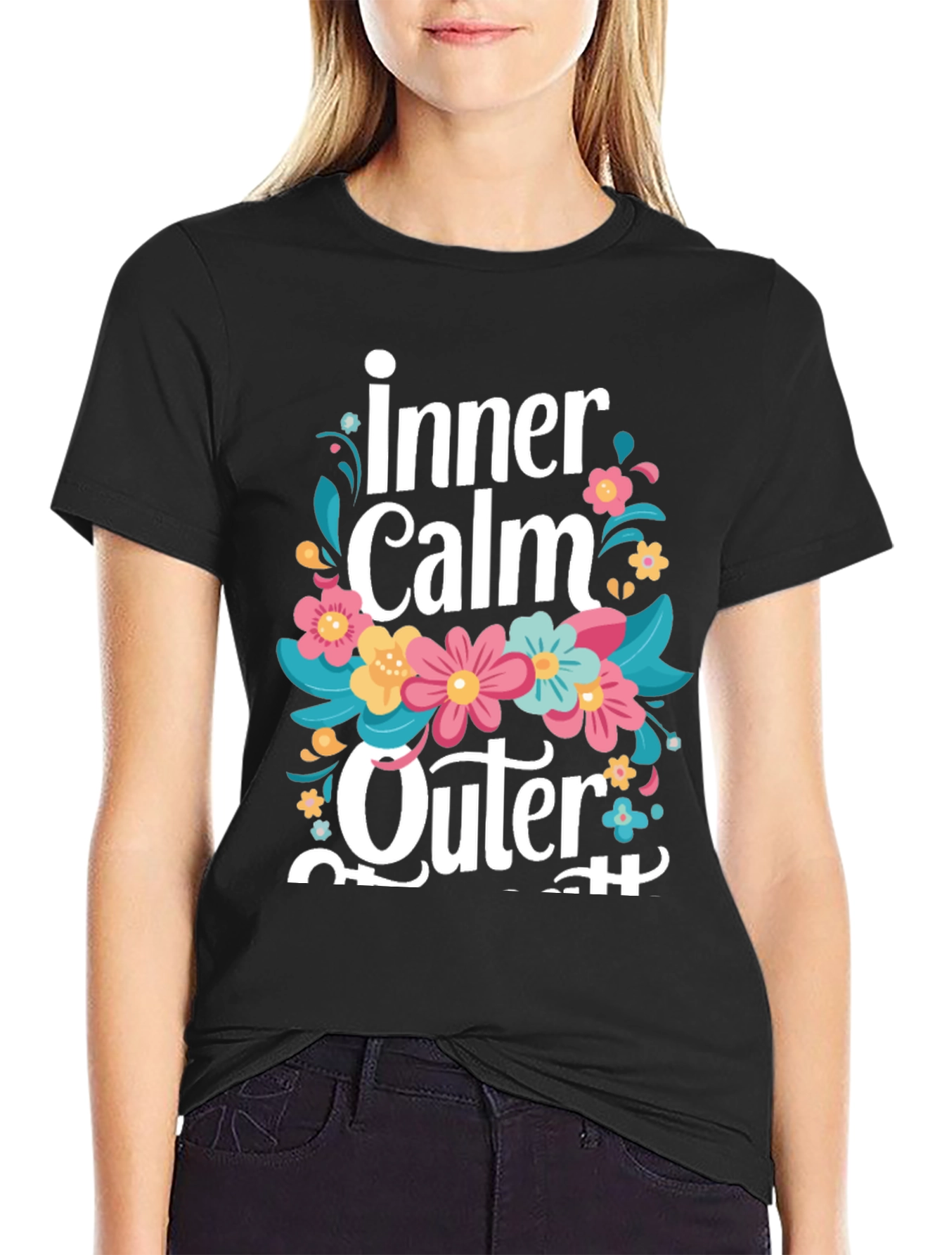 Inner Calm Outer Strength Graphic Tee