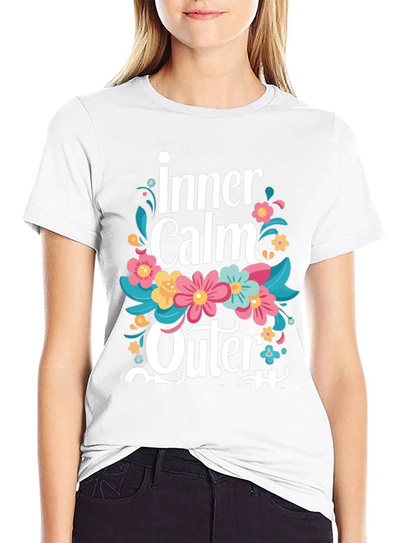 Inner Calm Outer Strength Graphic Tee