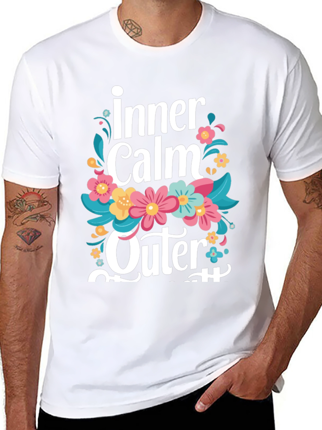 Inner Calm Outer Strength Graphic Tee