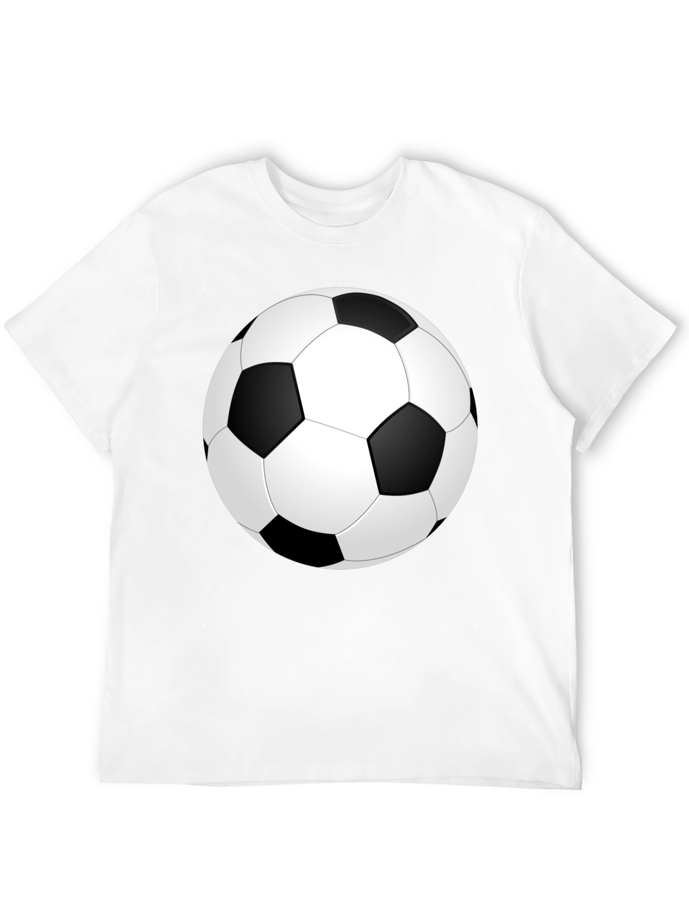 Soccer Ball Graphic Print T-Shirt