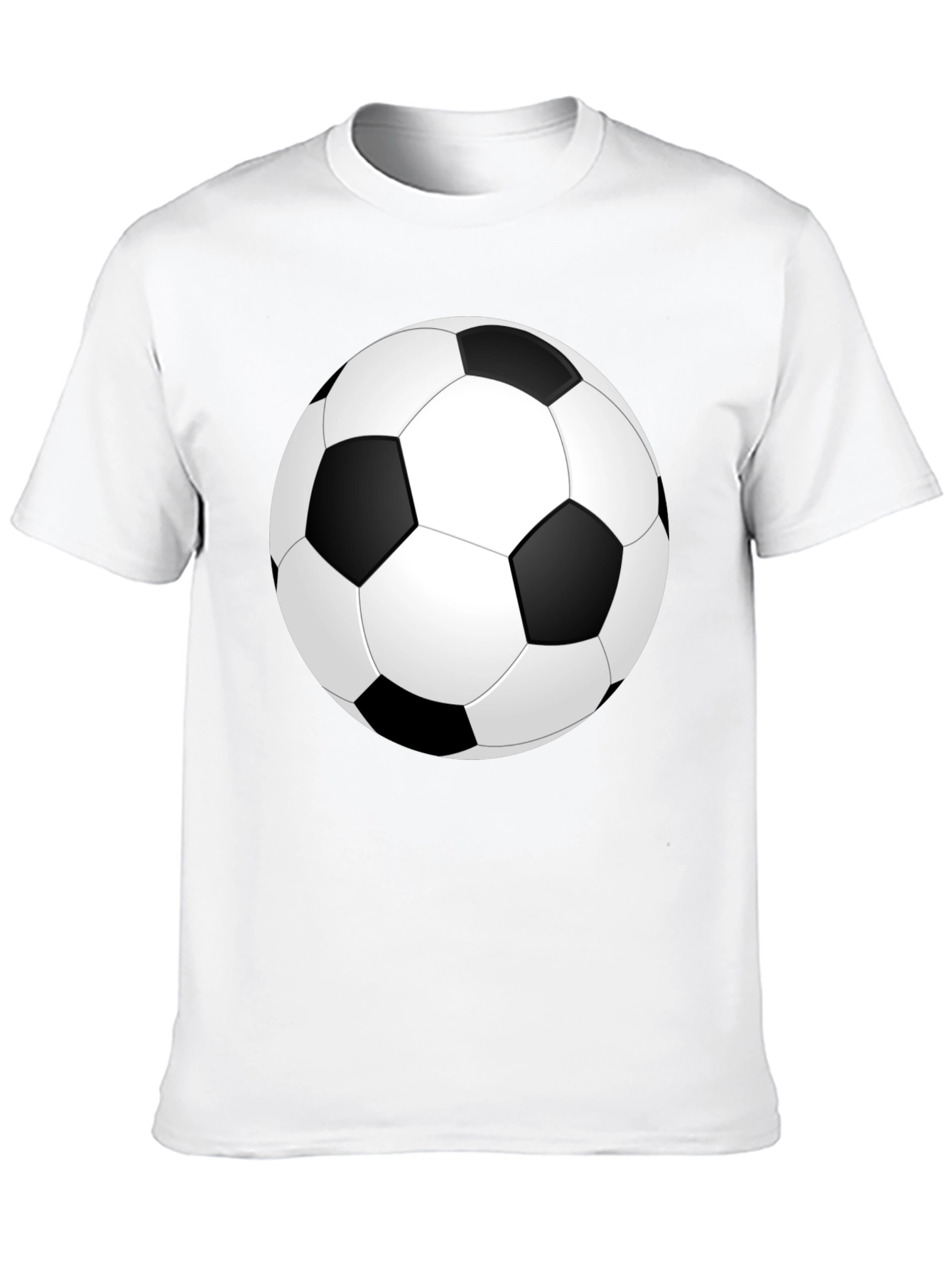 Soccer Ball Graphic Print T-Shirt