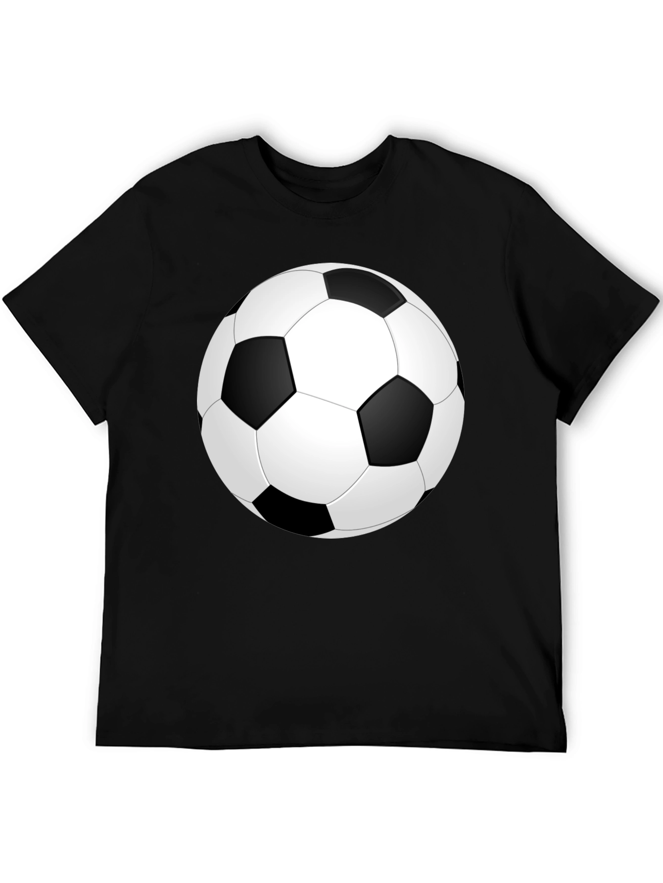 Soccer Ball Graphic Print T-Shirt