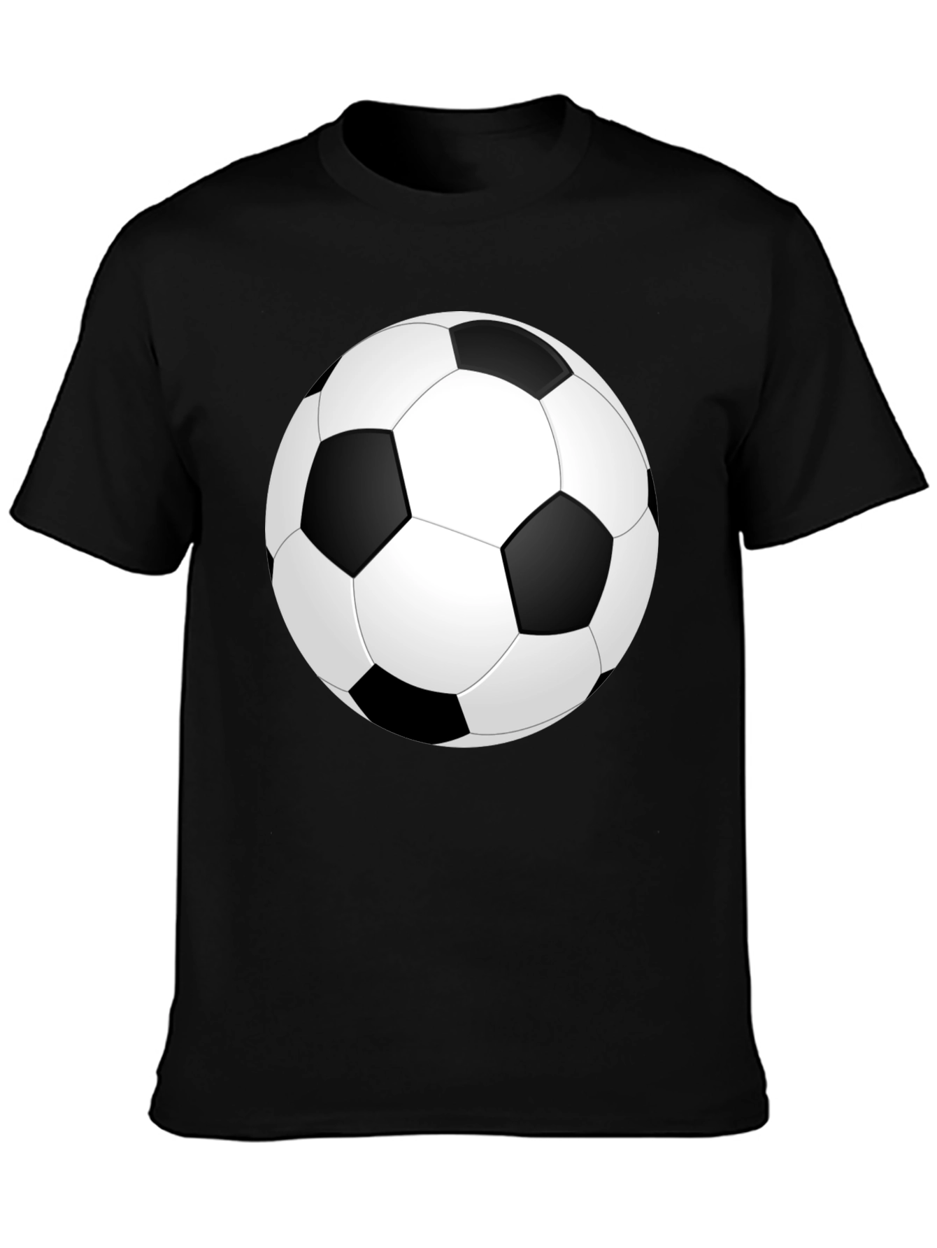 Soccer Ball Graphic Print T-Shirt