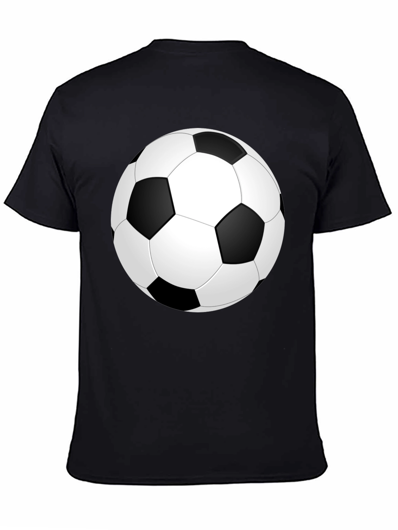 Soccer Ball Graphic Print T-Shirt