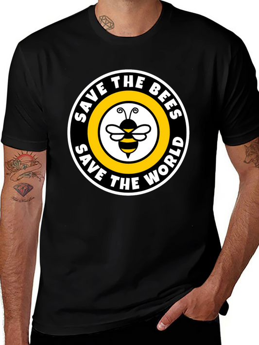 Save the Bees T-Shirt - Protect Our Pollinators