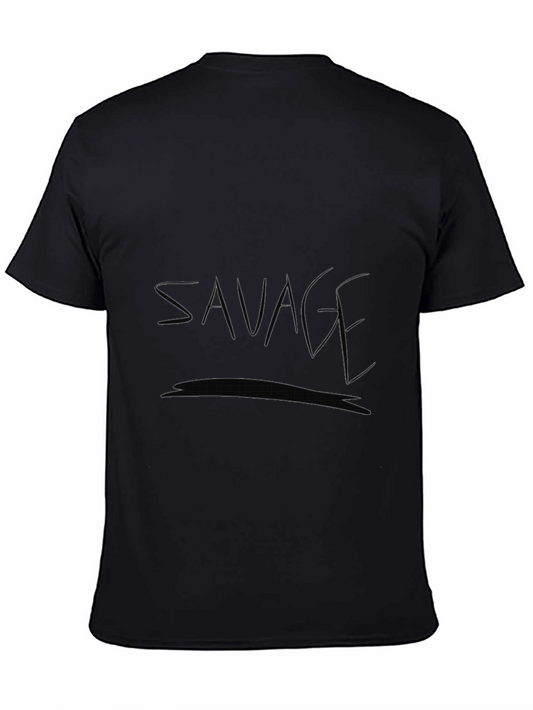Savage Graphic Black T-Shirt