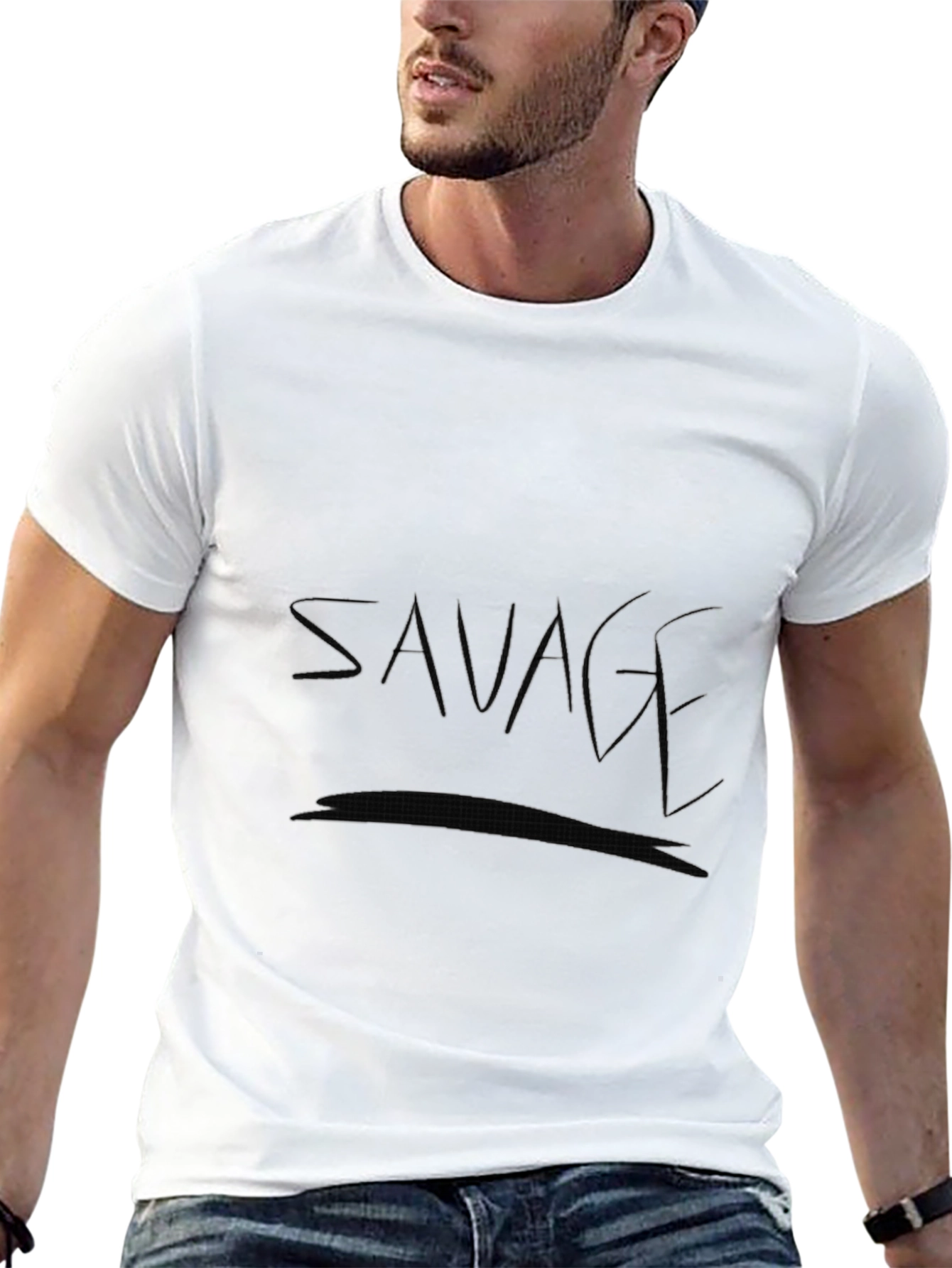 Savage Graphic Black T-Shirt
