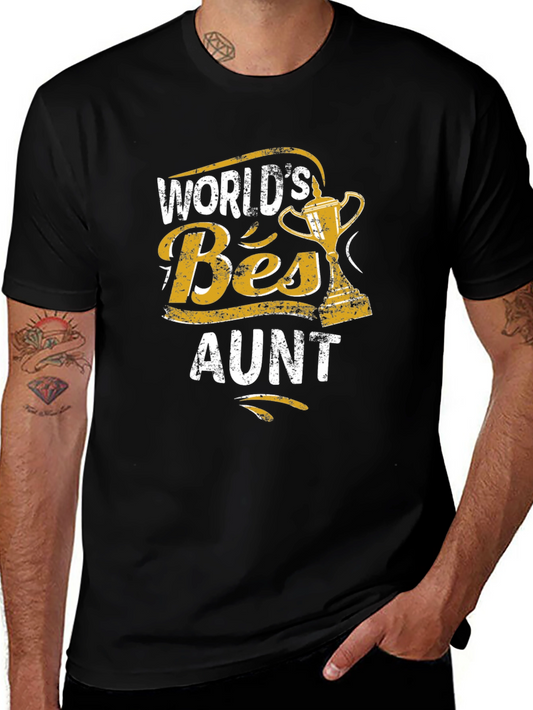 Worlds Best Aunt T-Shirt - Gift for Aunt