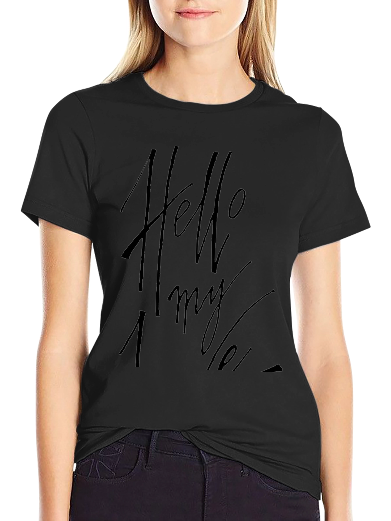 Hello My Lover Black T-Shirt