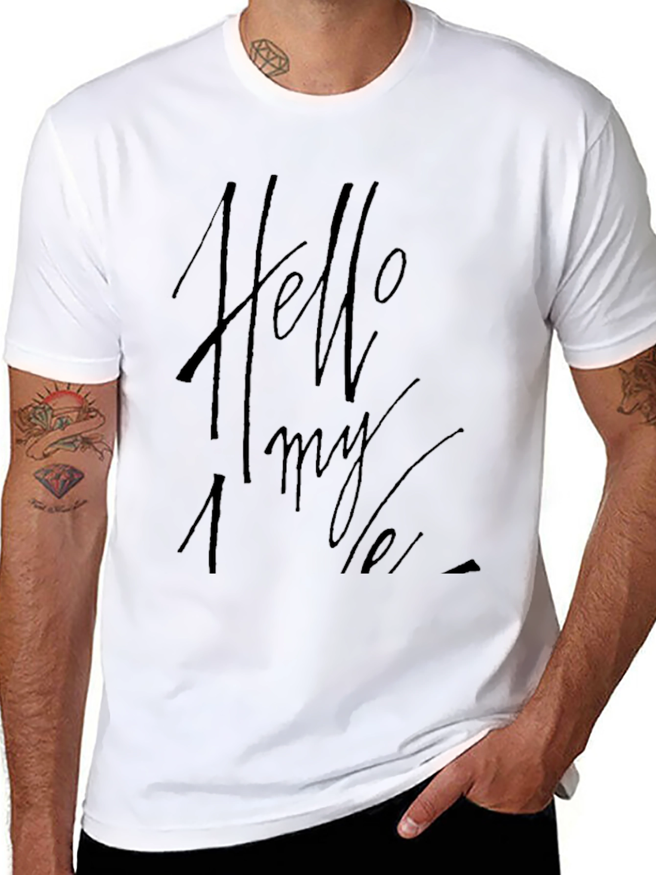 Hello My Lover Black T-Shirt
