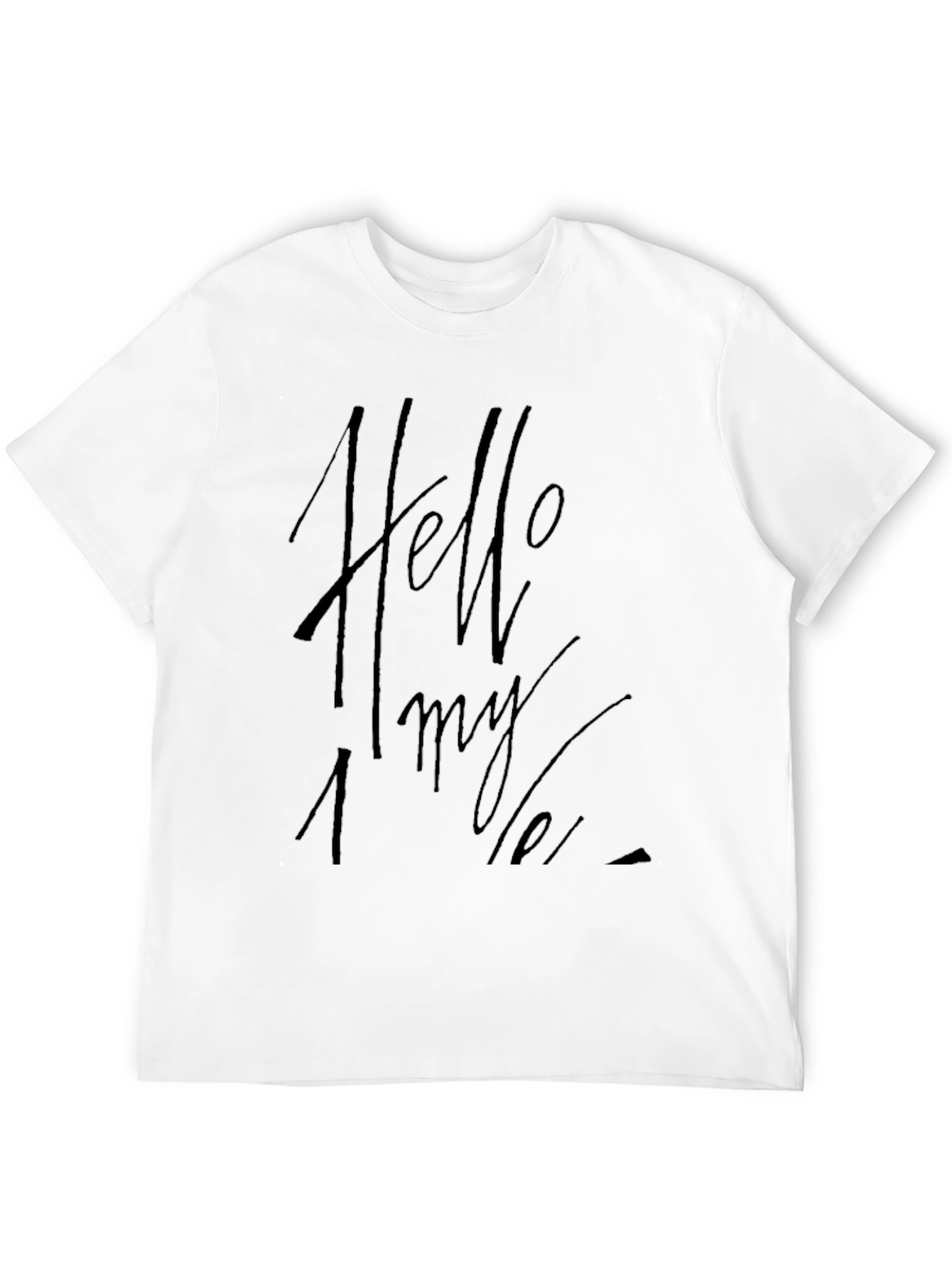 Hello My Lover Black T-Shirt