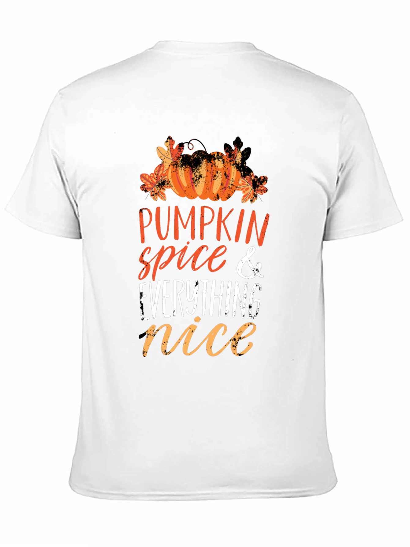 Pumpkin Spice & Everything Nice Fall T-Shirt