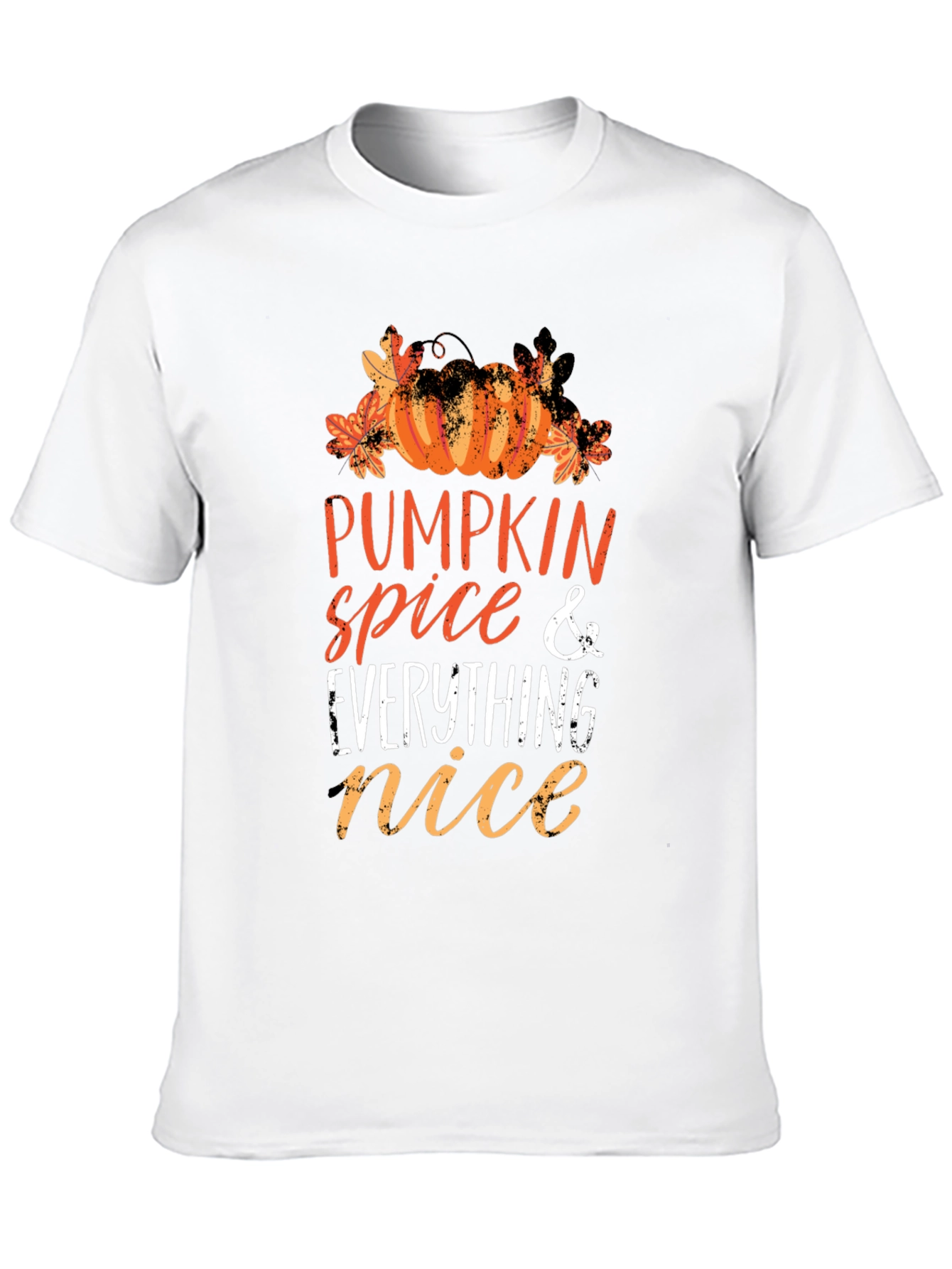 Pumpkin Spice & Everything Nice Fall T-Shirt