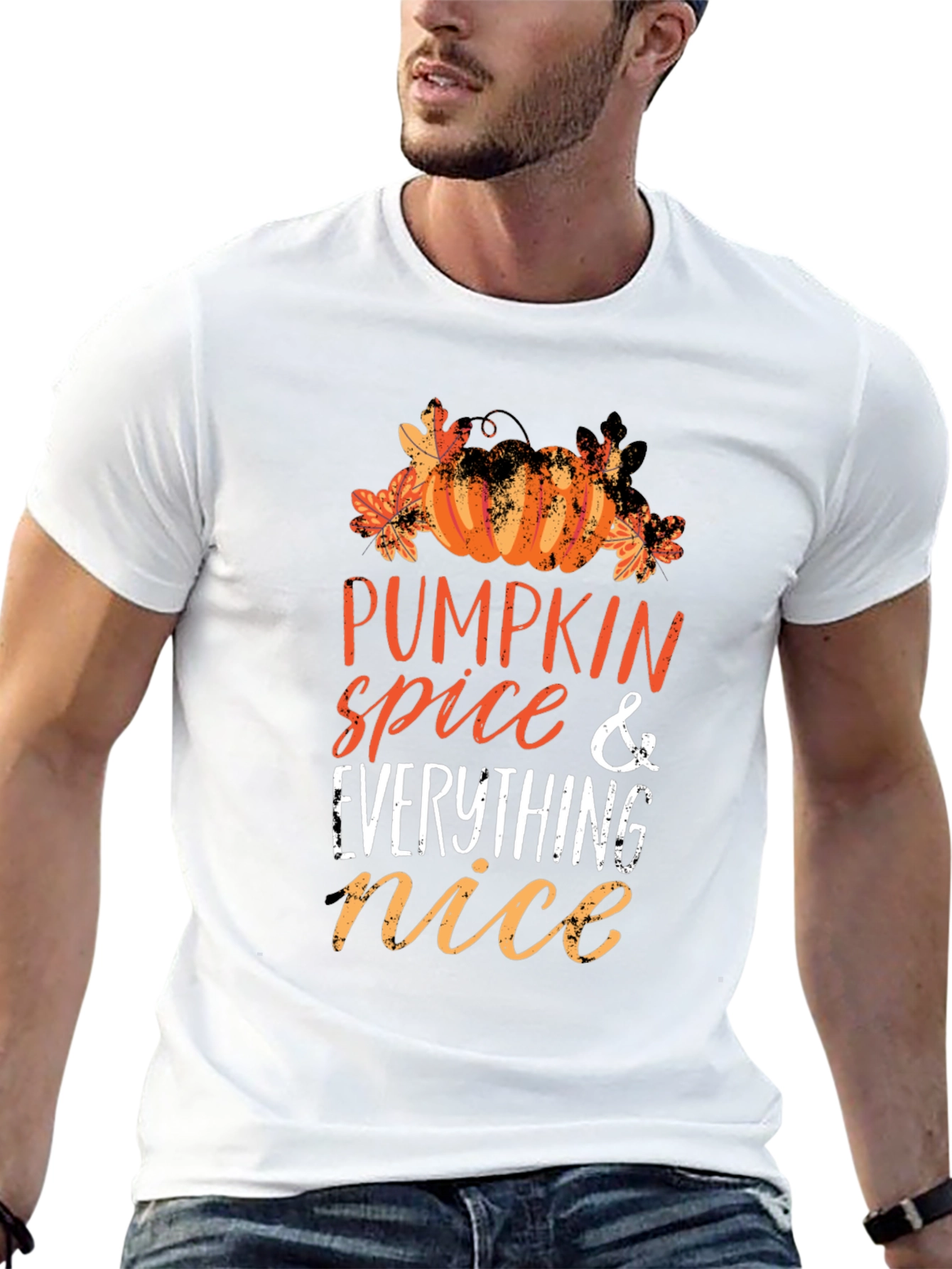 Pumpkin Spice & Everything Nice Fall T-Shirt