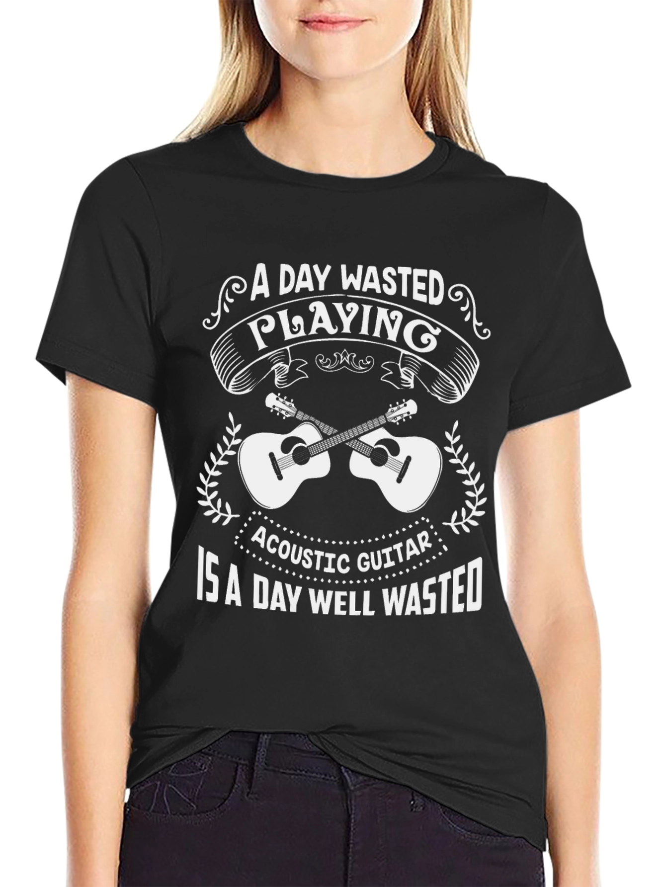 Acoustic Guitar T-Shirt - Musicians Apparel