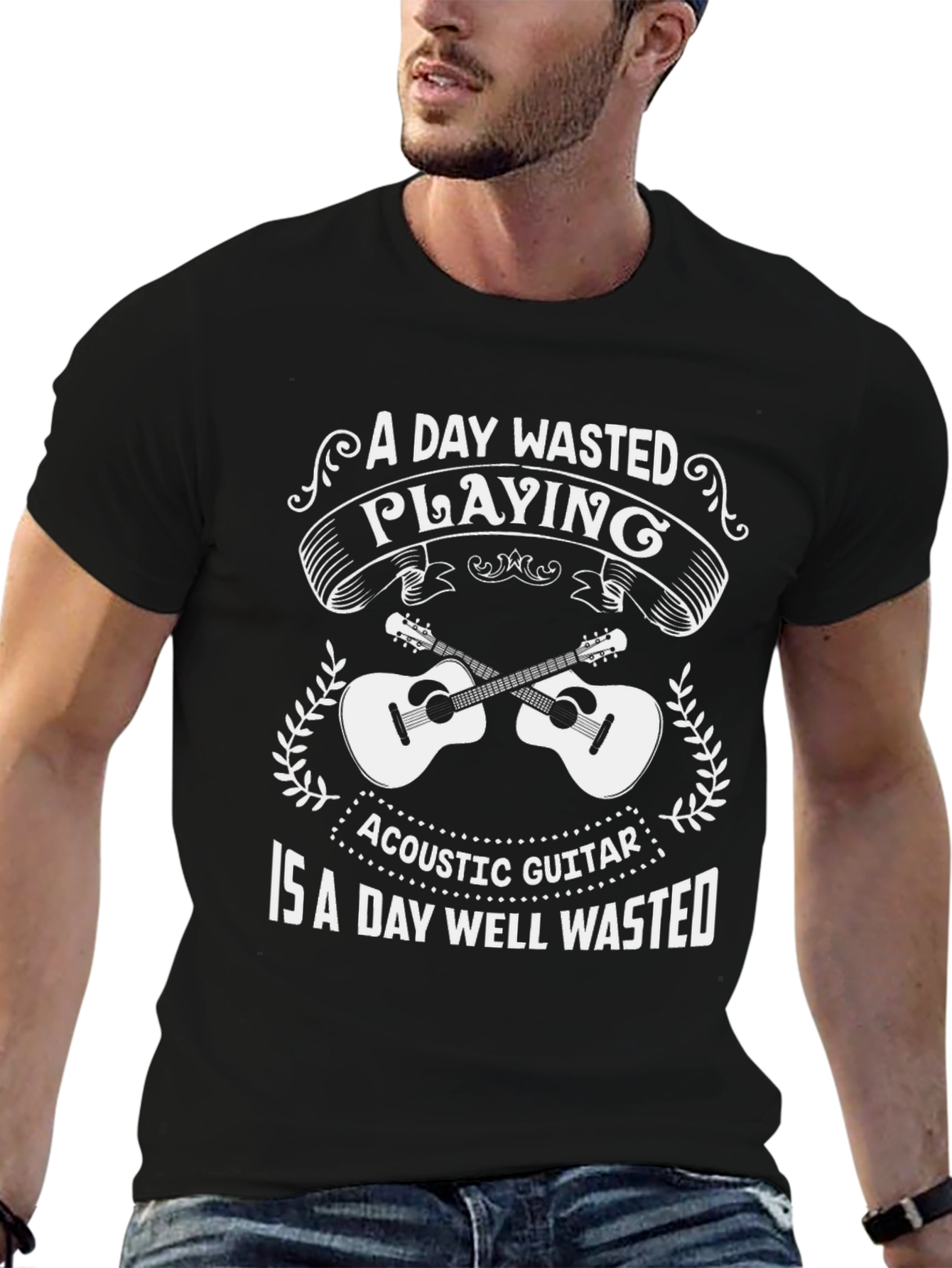 Acoustic Guitar T-Shirt - Musicians Apparel