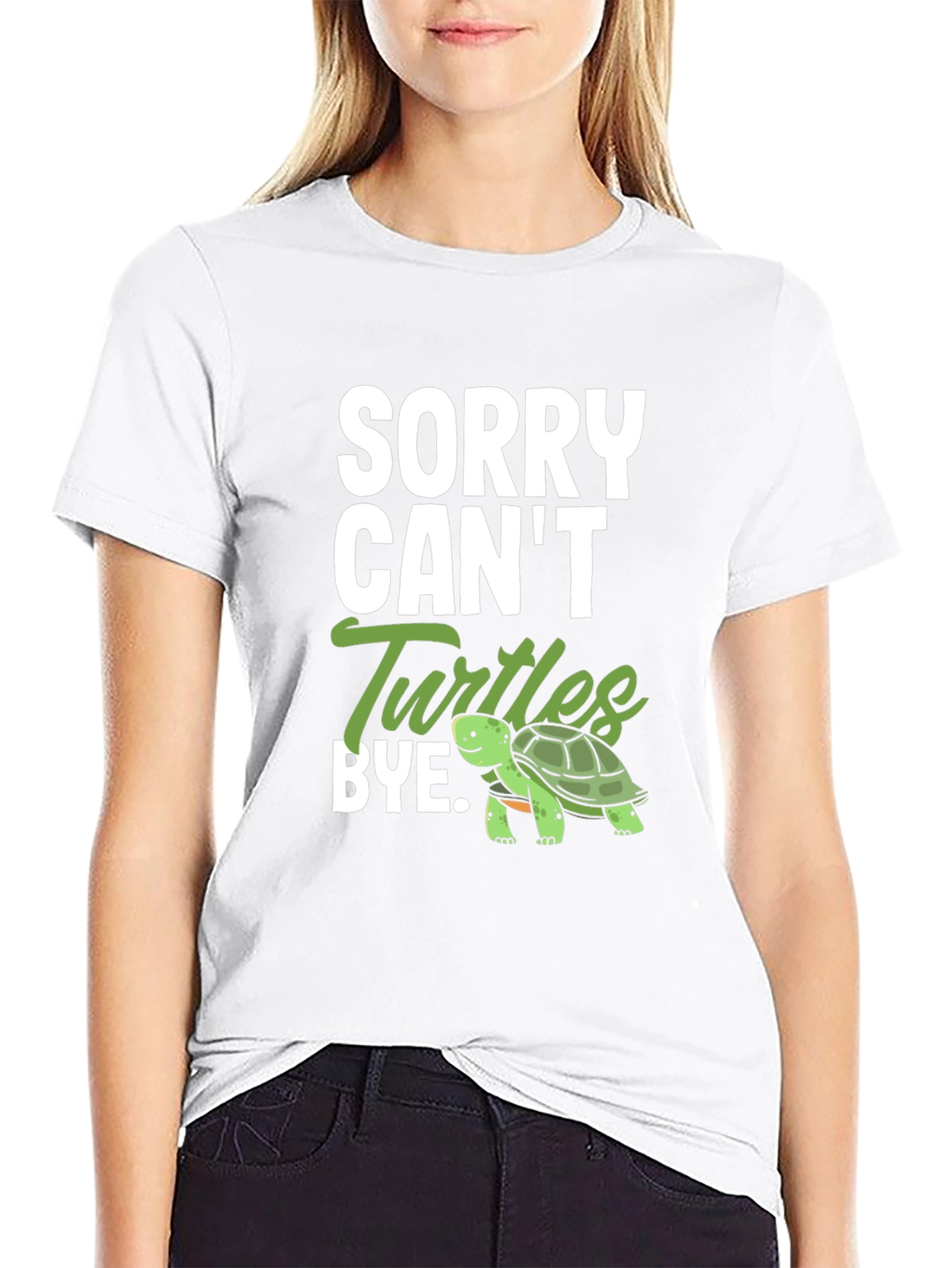 Sorry Cant Turtles Bye T-Shirt