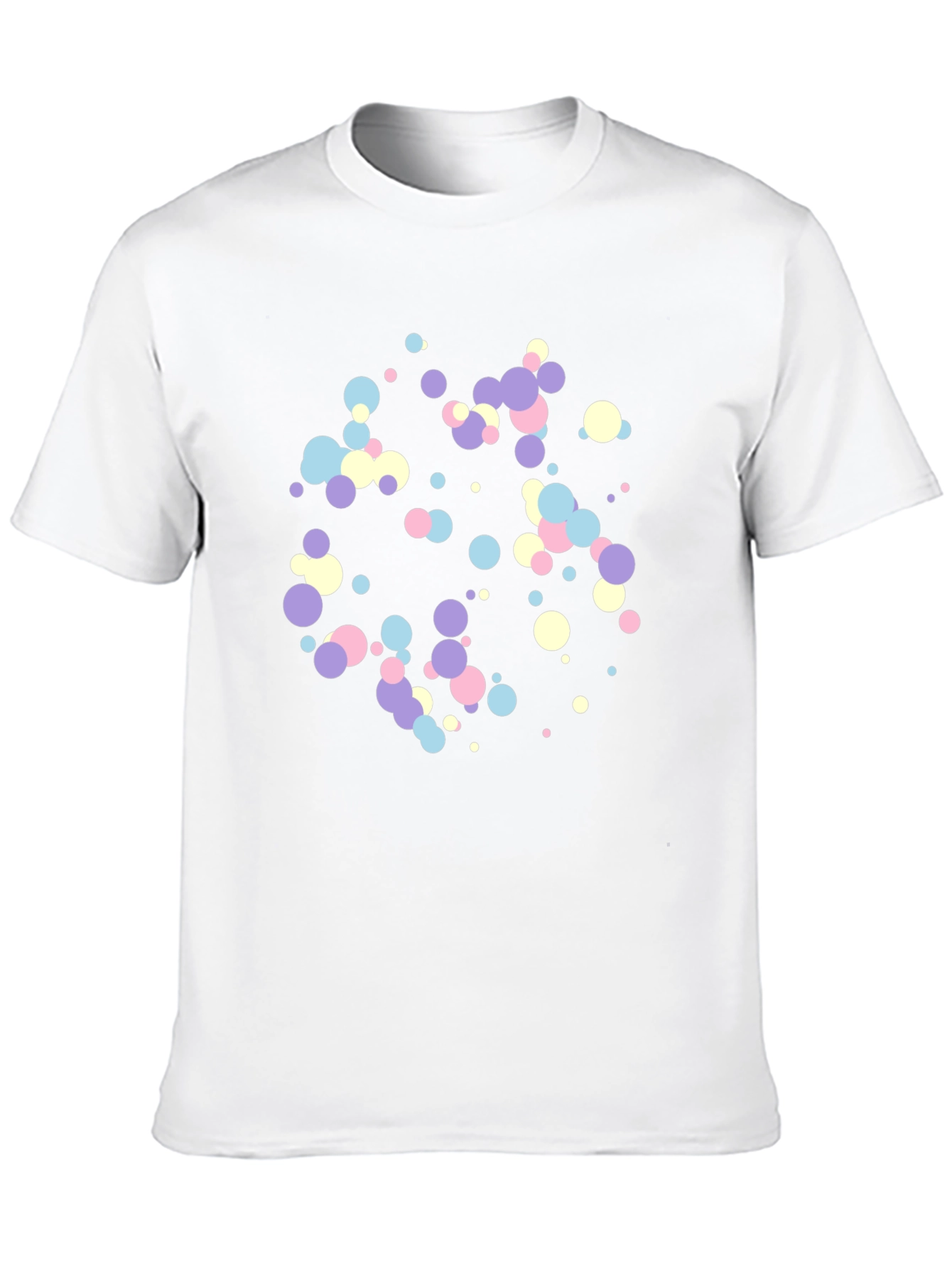Pastel Polka Dot T-Shirt - Mens Graphic Tee