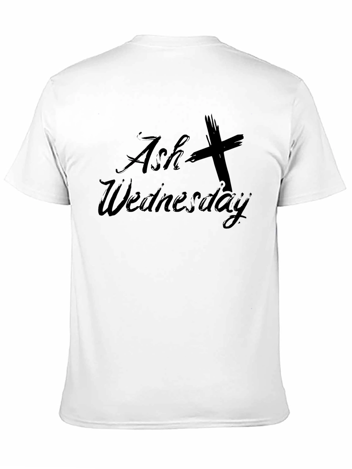 Ash Wednesday Graphic T-Shirt - Black