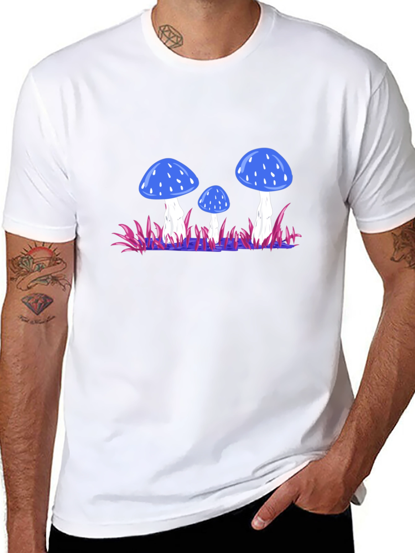 Mushroom Graphic T-Shirt