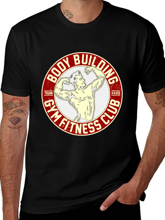 Bodybuilding Gym Fitness Club Graphic T-Shirt