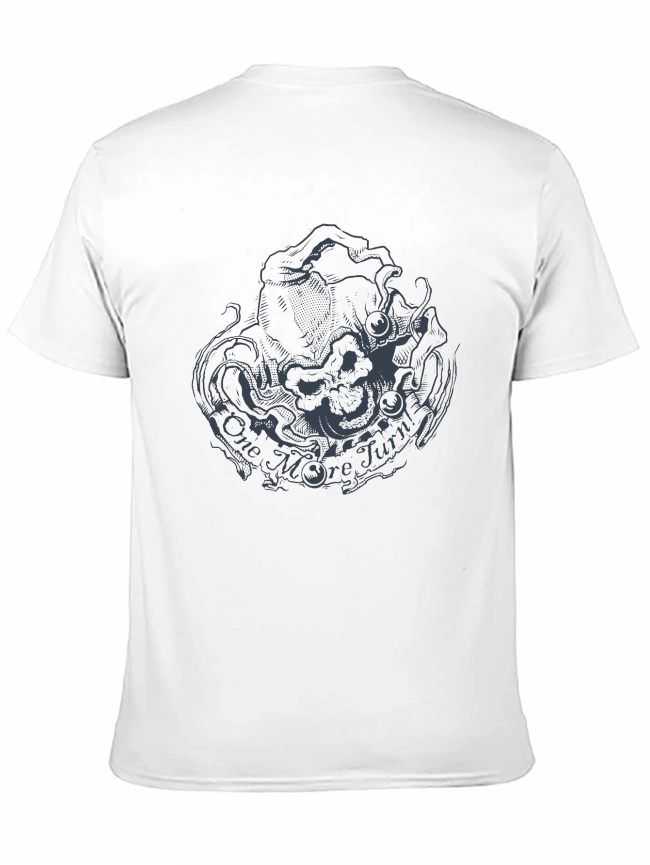 One More Turn Graphic Black T-Shirt