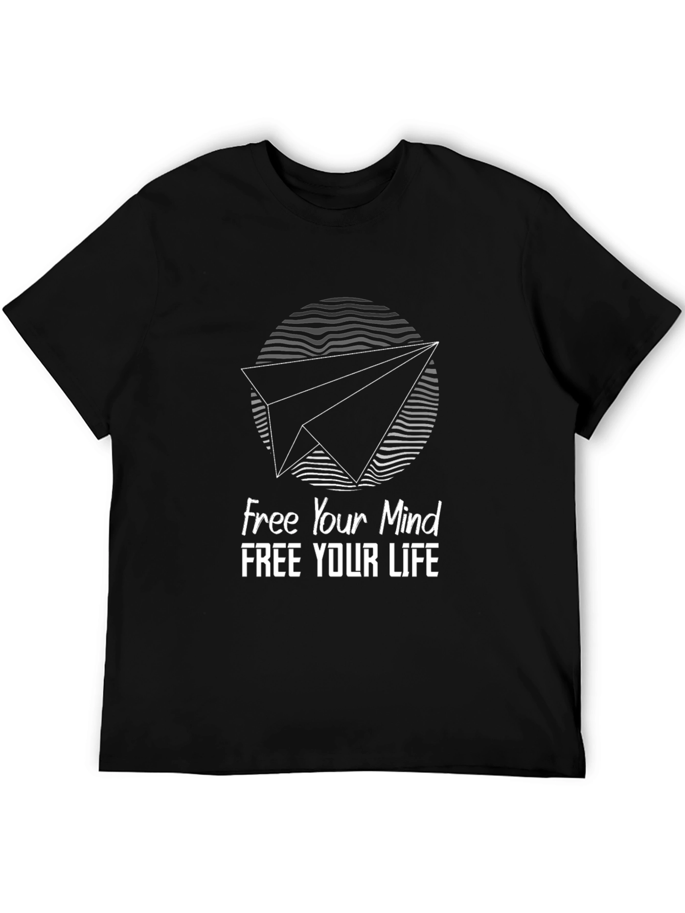 Free Your Mind Graphic Tee - Black