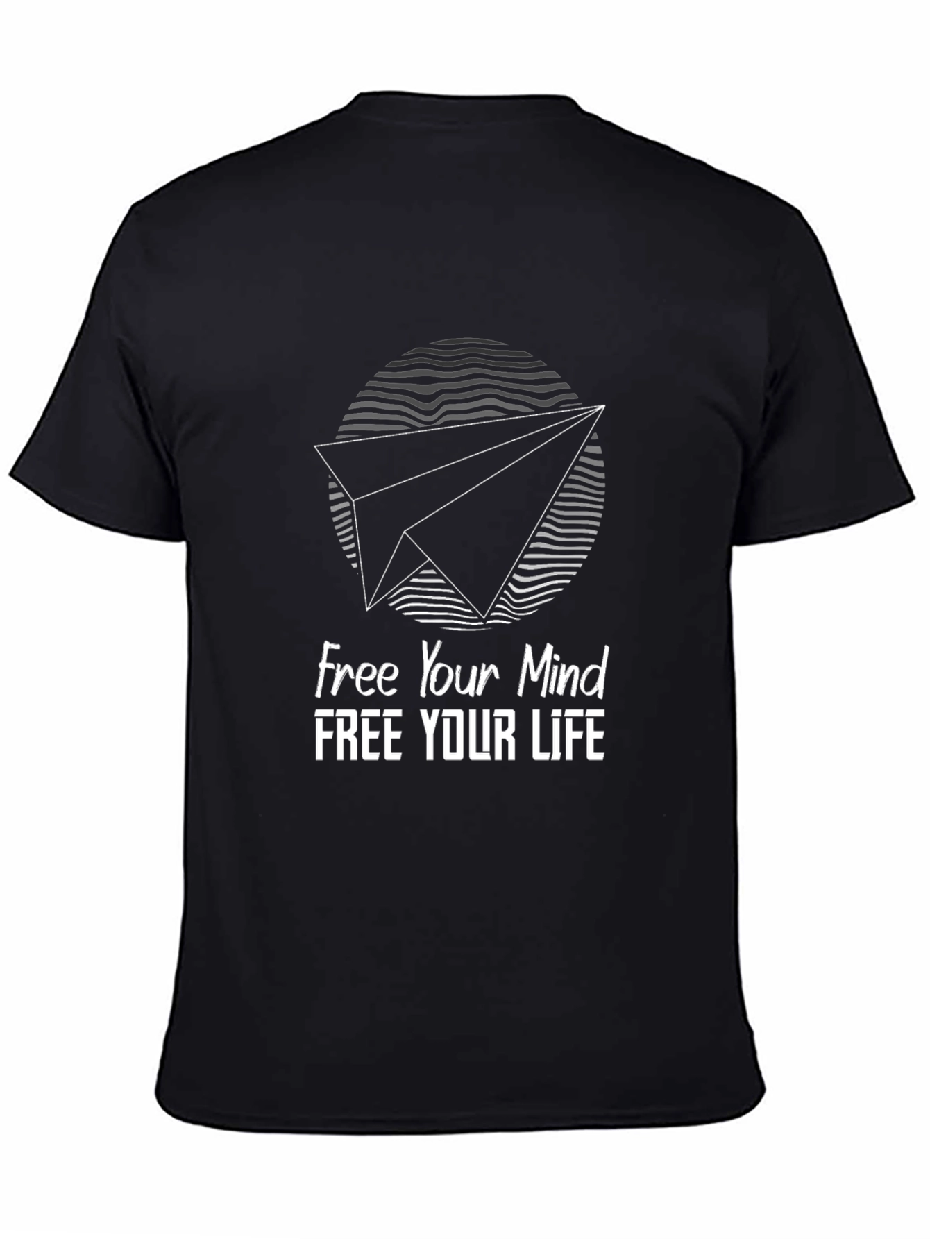Free Your Mind Graphic Tee - Black