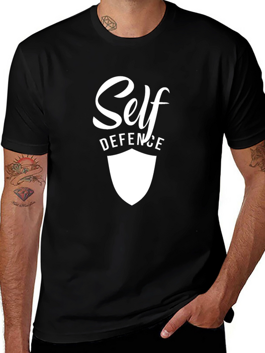 Self Defence Black Tee