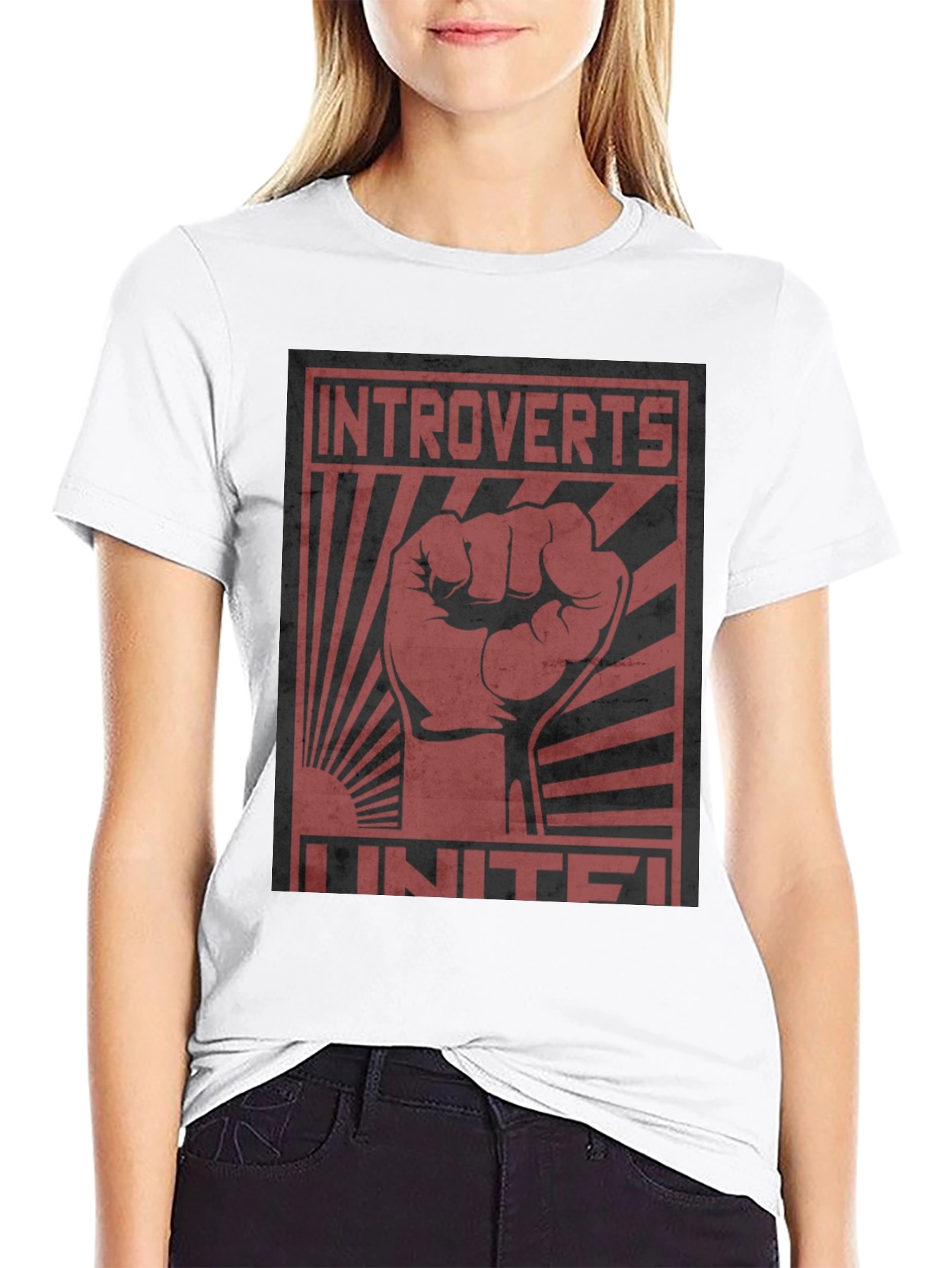 Introverts United Graphic T-Shirt
