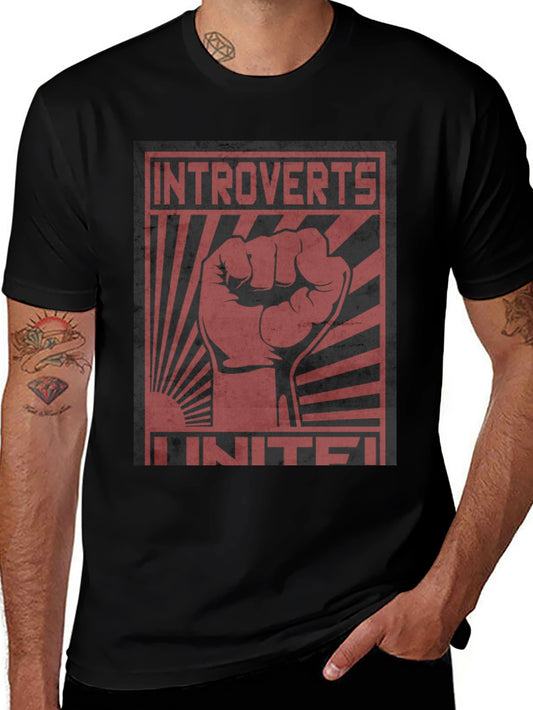 Introverts United Graphic T-Shirt