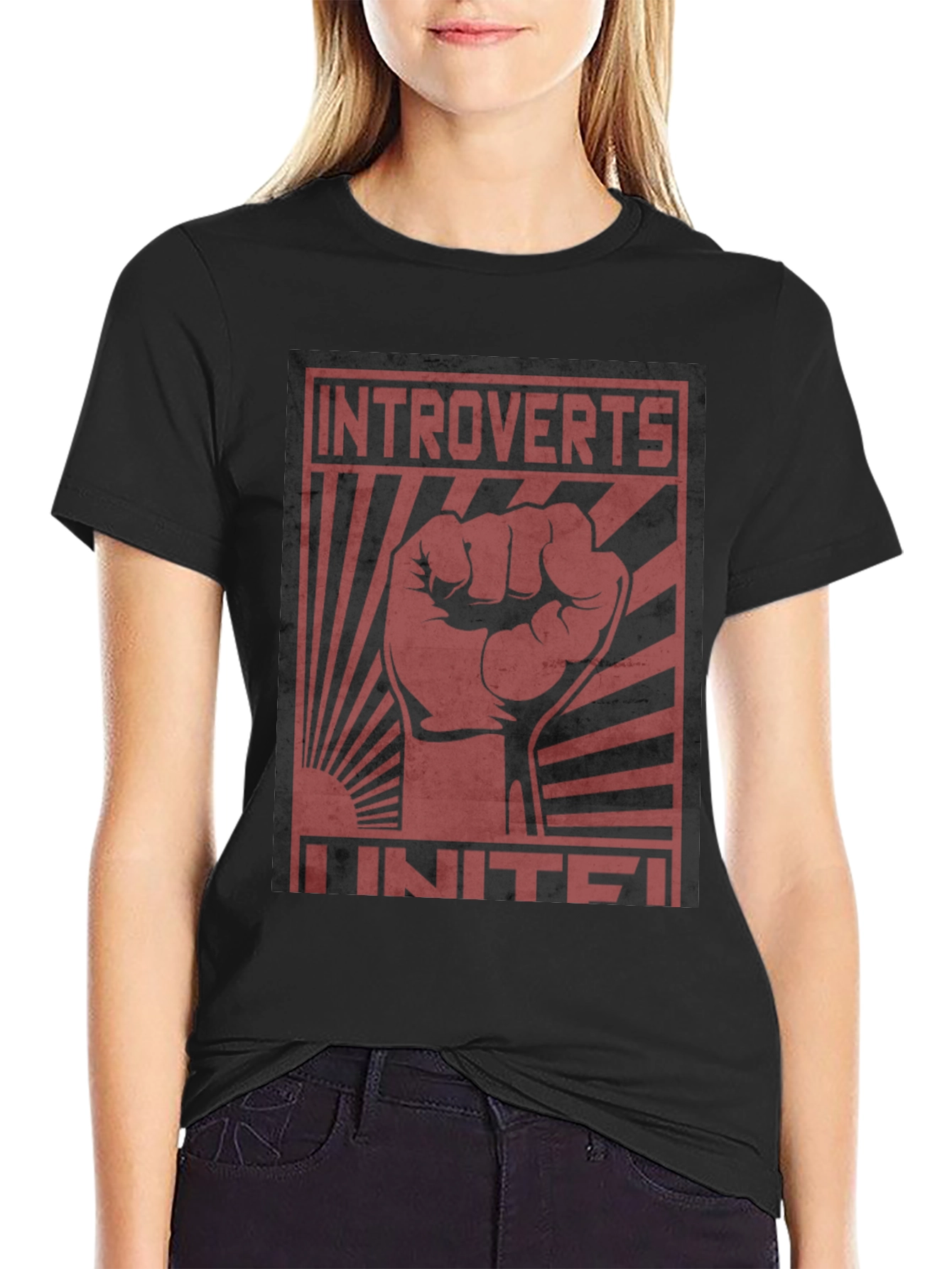 Introverts United Graphic T-Shirt