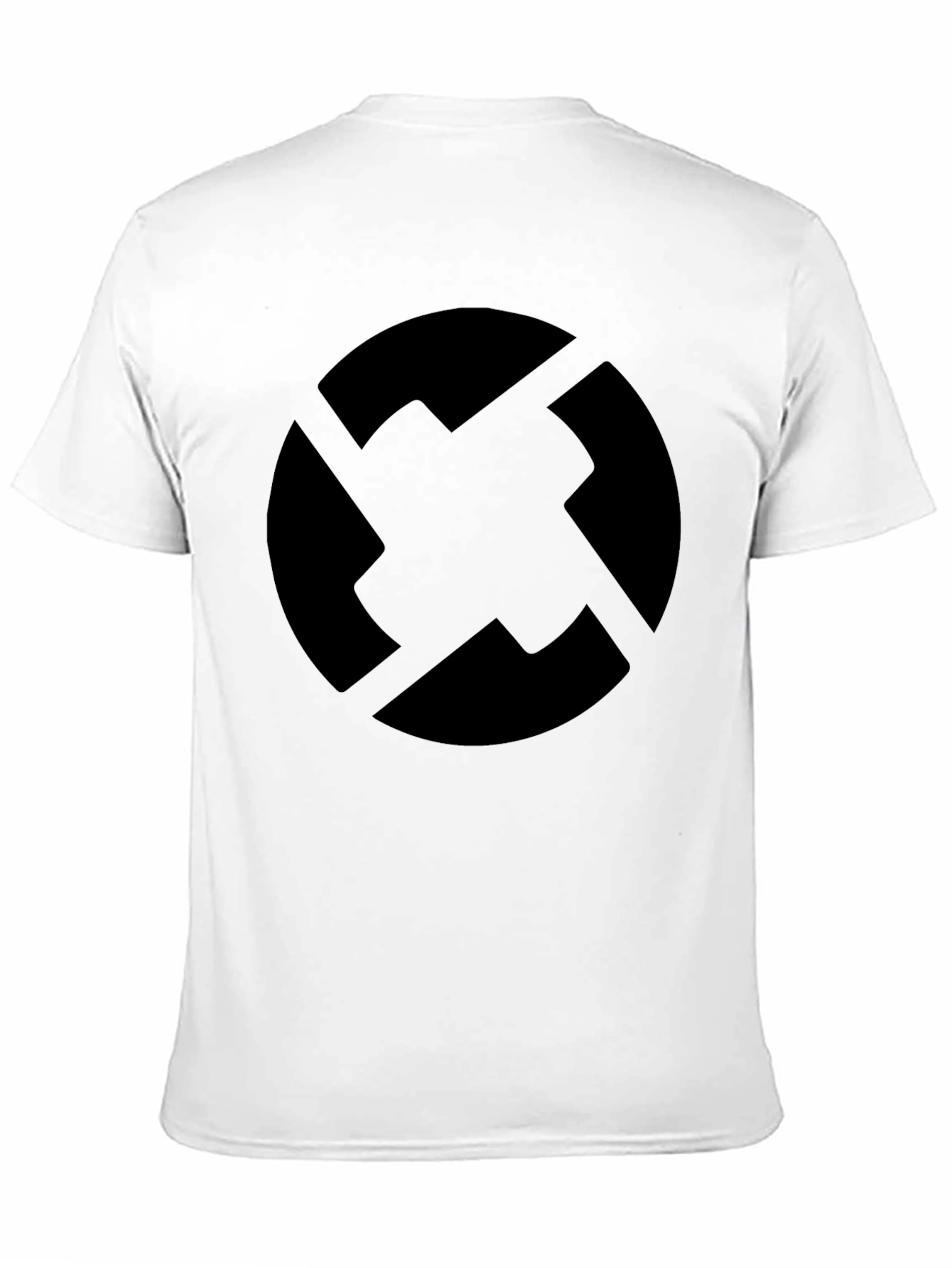 Graphic Black Crew Neck T-Shirt