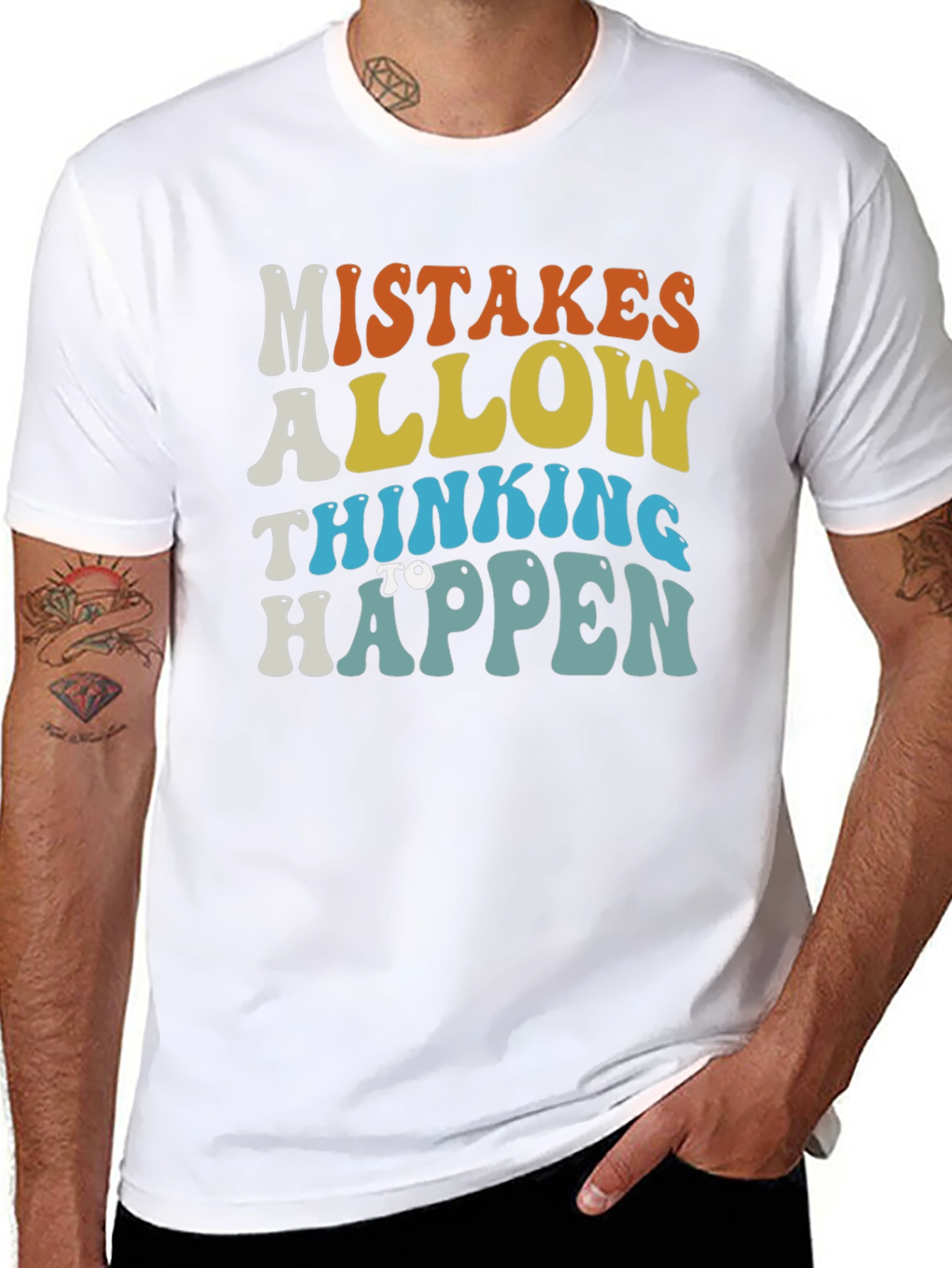 Mistakes Allow Thinking to Happen Graphic Tee