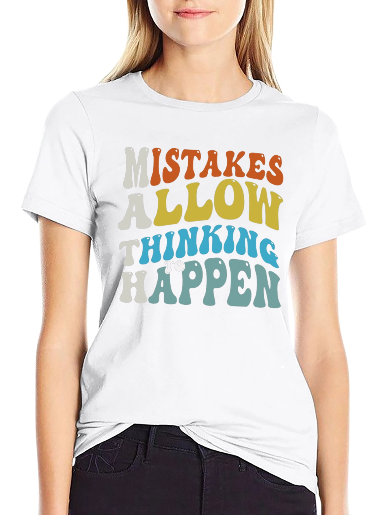 Mistakes Allow Thinking to Happen Graphic Tee