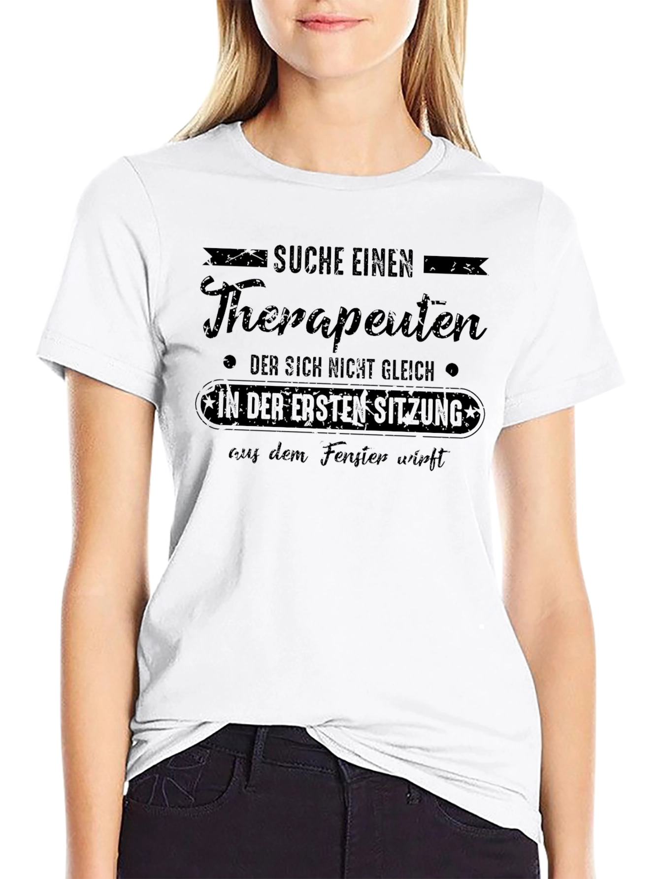 Funny Therapist T-Shirt - German Humor