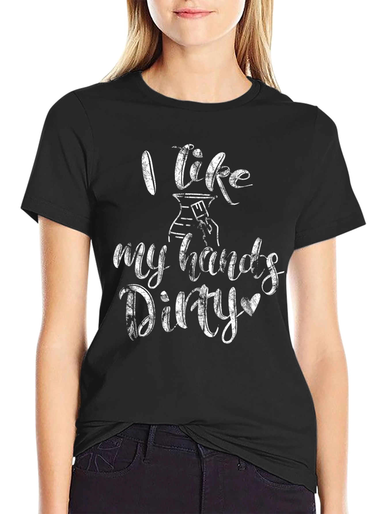I Like My Hands Dirty T-Shirt - Pottery Lover