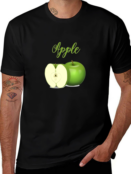 Apple Graphic Tee - Fresh & Fun
