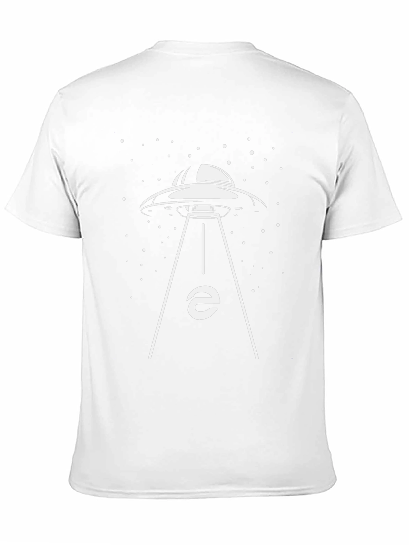 UFO Abduction T-Shirt - Black Graphic Tee