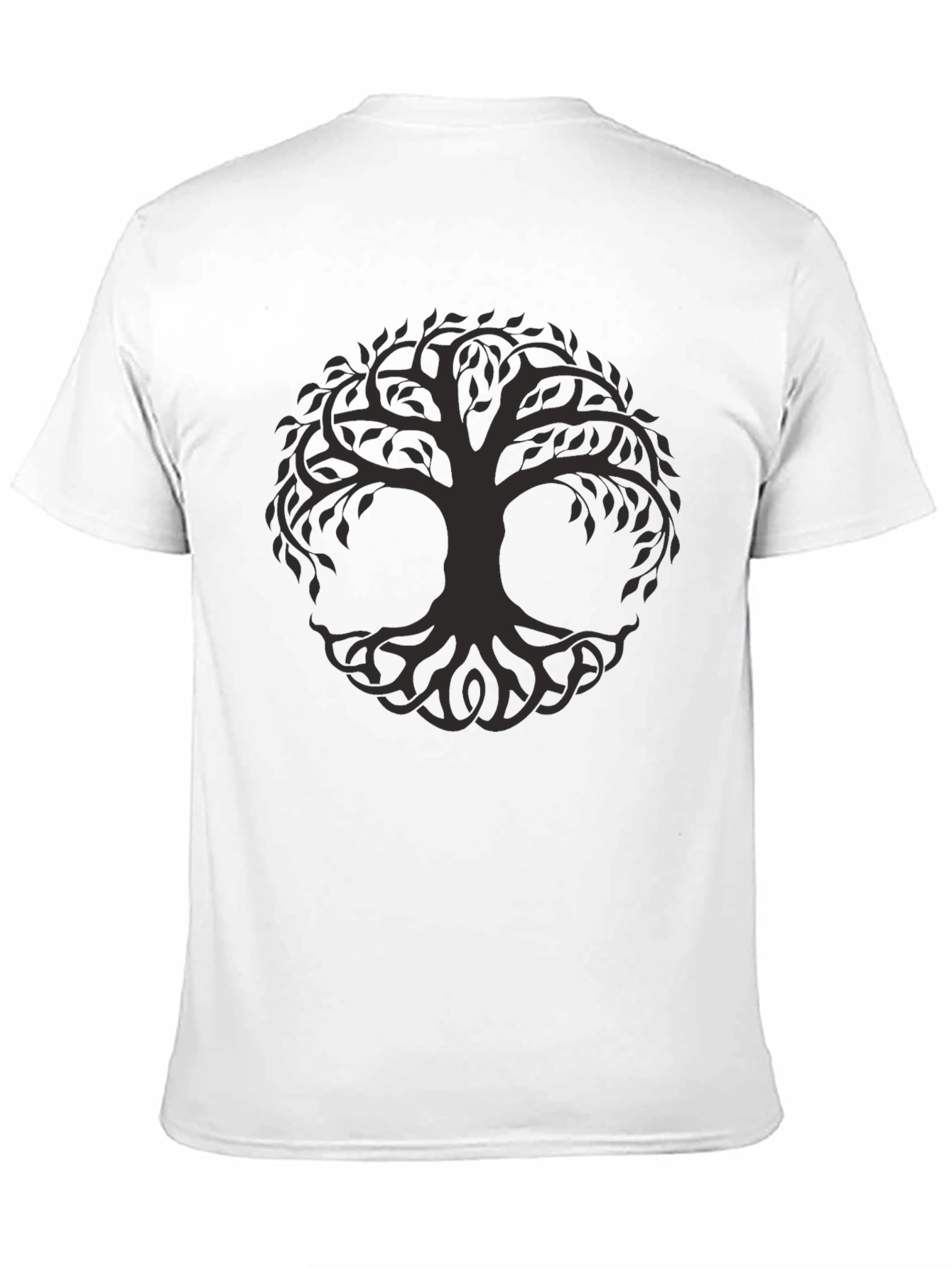 Celtic Tree of Life Graphic Tee - Black