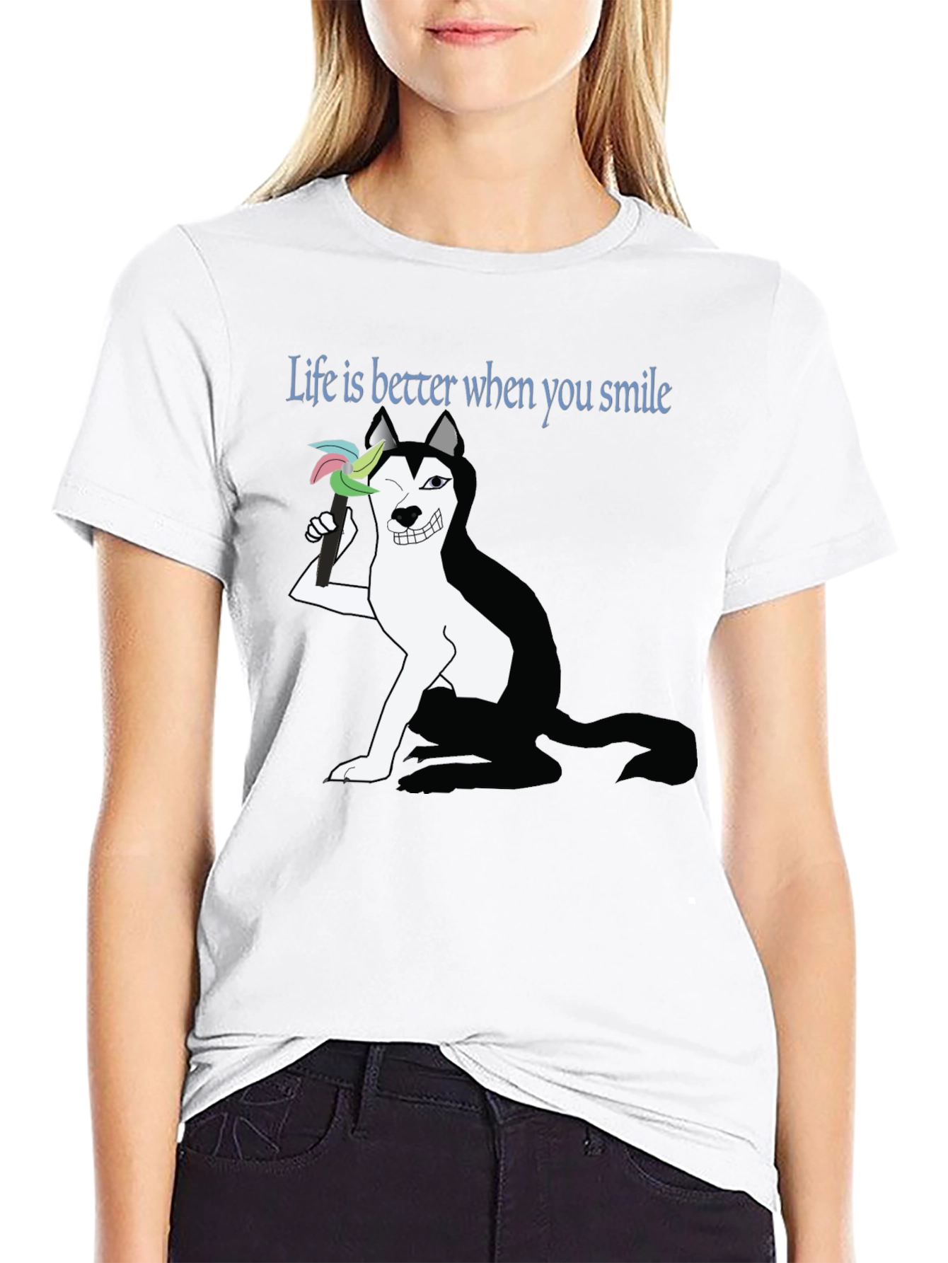 Life is Better Husky Graphic Tee
