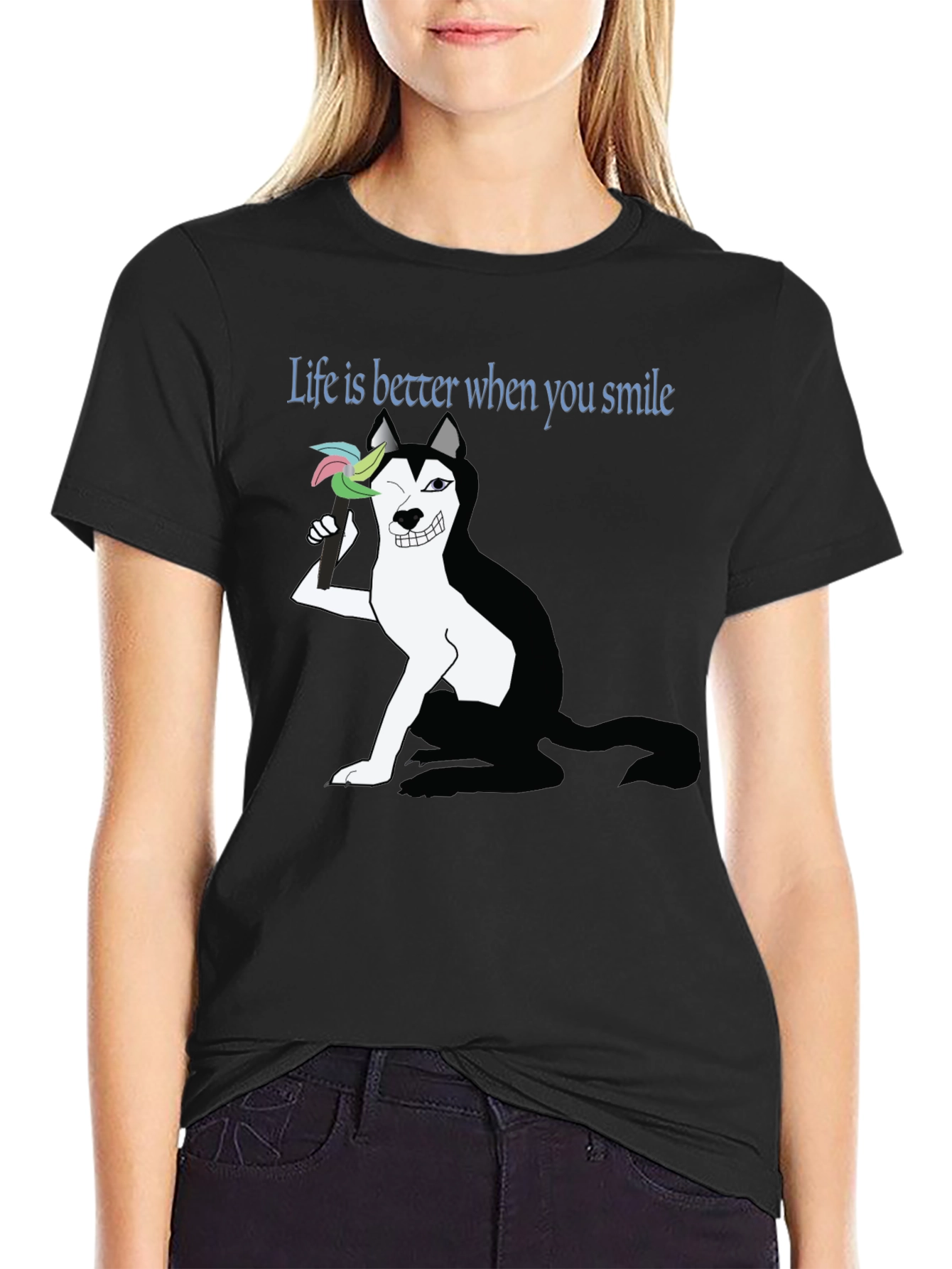 Life is Better Husky Graphic Tee