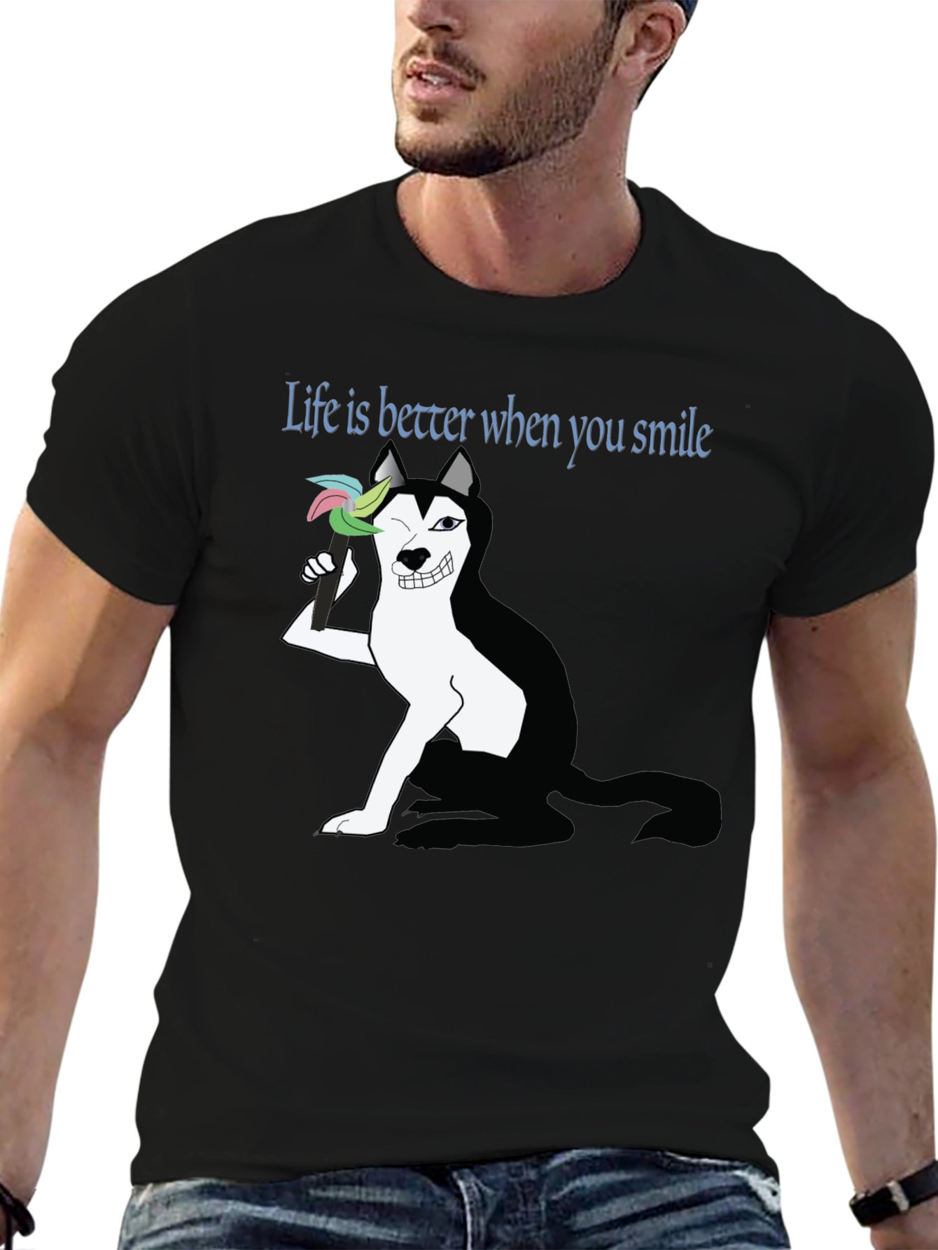 Life is Better Husky Graphic Tee