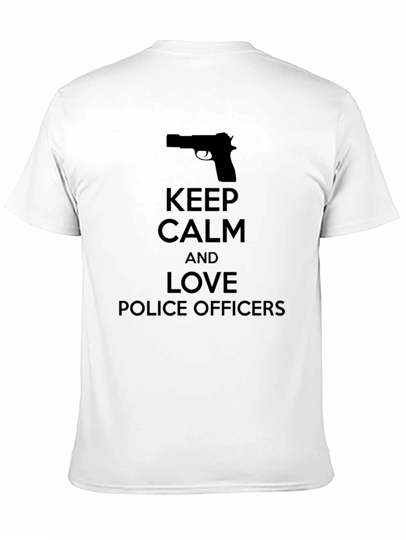 Keep Calm & Love Police Officers T-Shirt