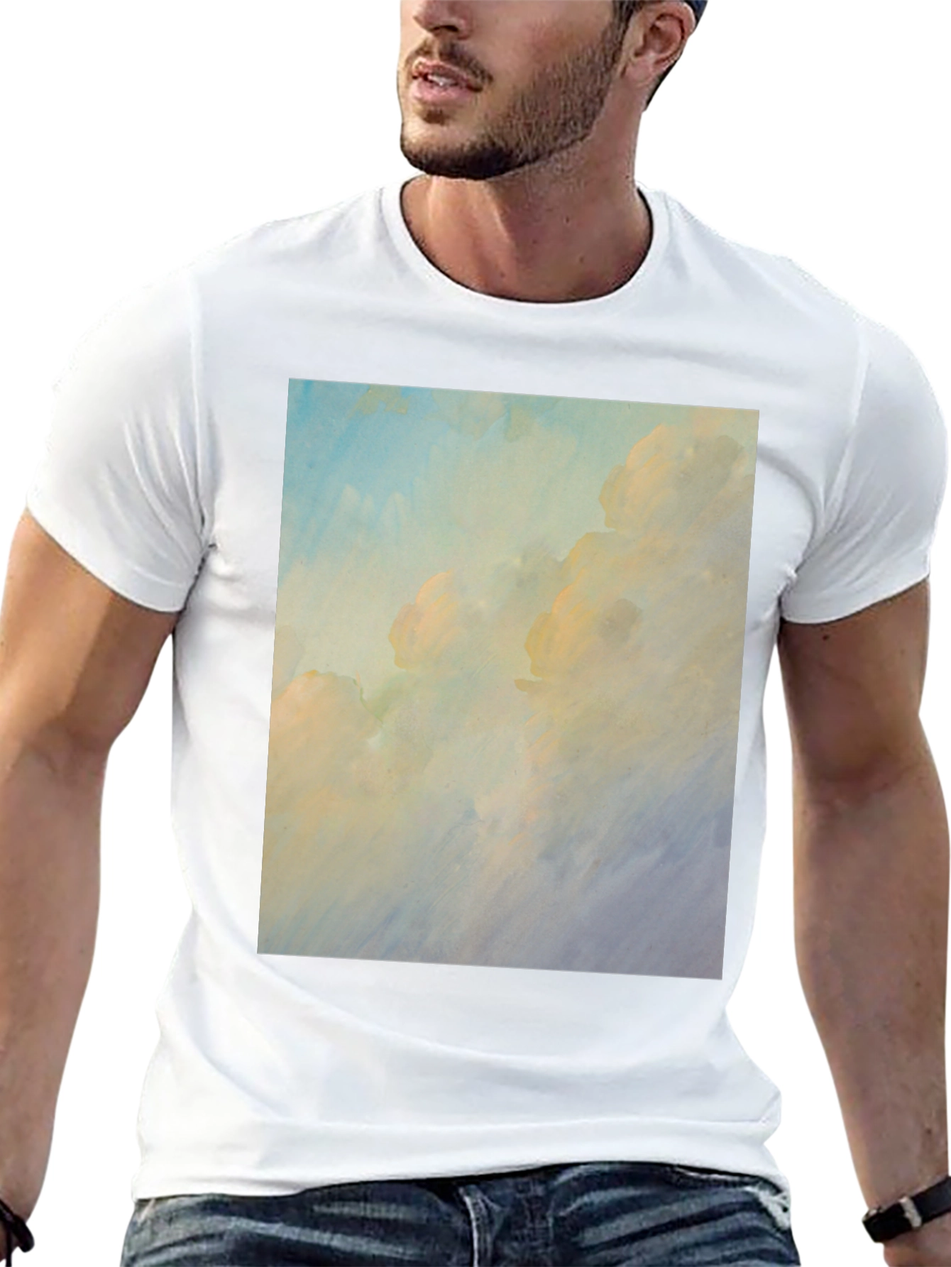 Sky Dream Tee - Cloudscape Print