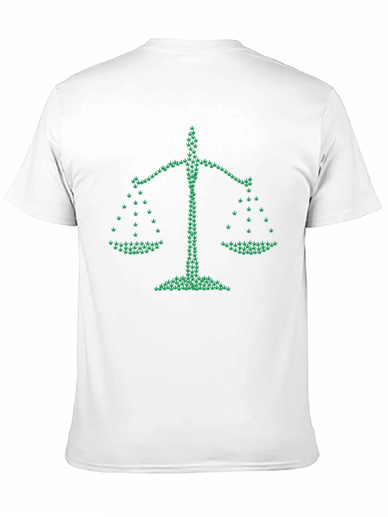 Legalize It: Scales of Justice Cannabis T-Shirt
