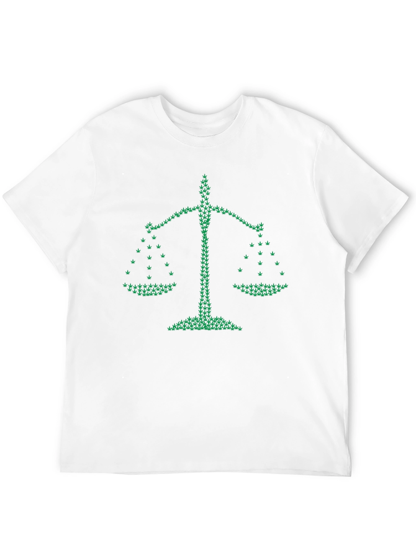 Legalize It: Scales of Justice Cannabis T-Shirt